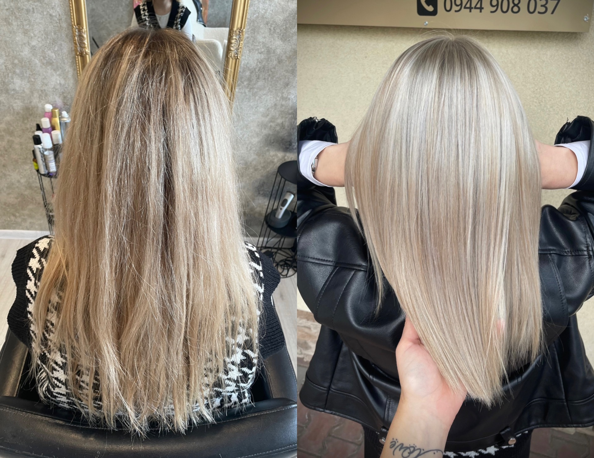 Hustý MicroMelír - studená blond